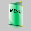 Porte-menu **