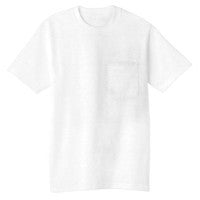 T-Shirt homme avec poche marquage Coeur et Dos